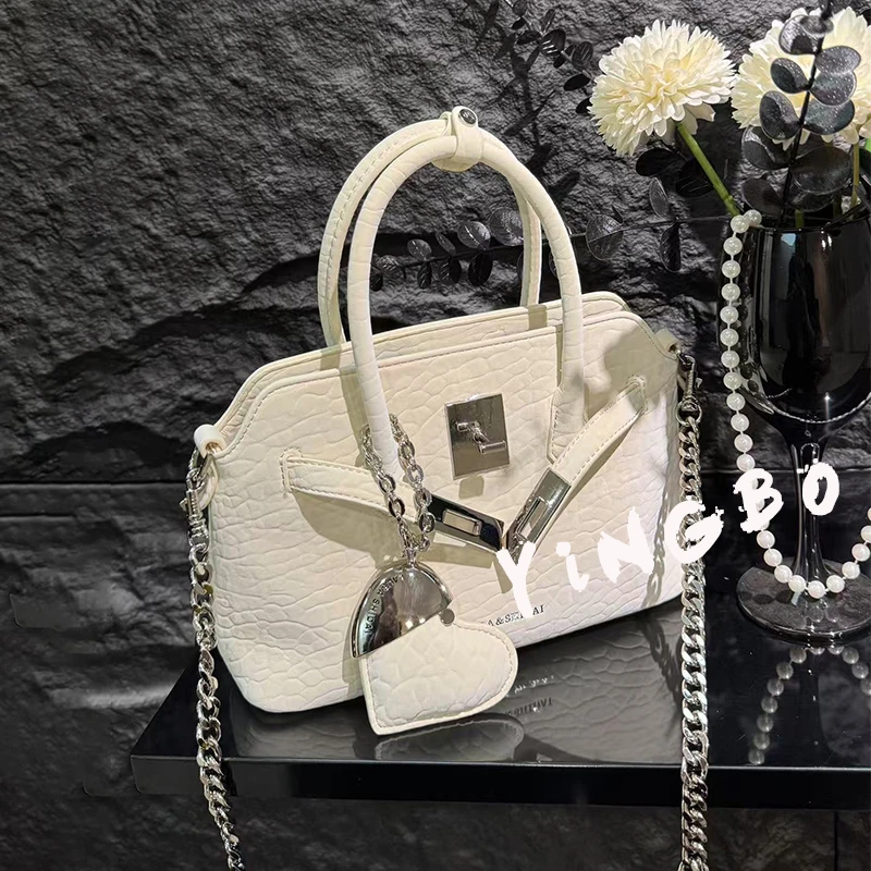 【英柏甄选】SD-5523-奶油泡泡 然与纯小众设计感时尚单肩百搭女包