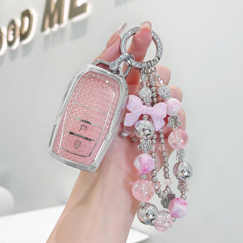 丰田汽车钥匙套女 雷凌卡罗拉凯美瑞锋兰达威兰达汉兰达钥匙扣壳