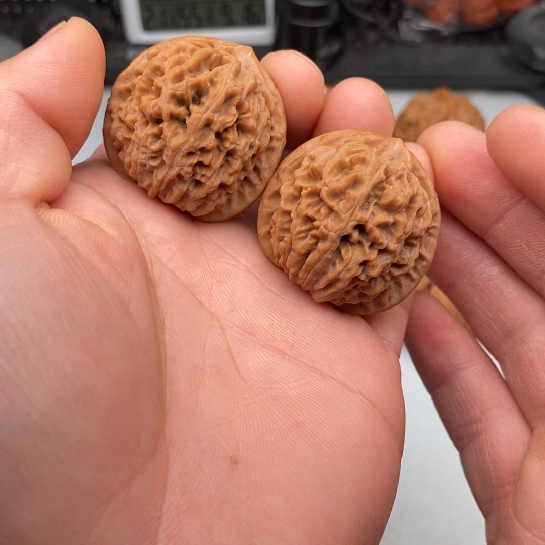 文玩核桃把件35.5✖️36野生莲花