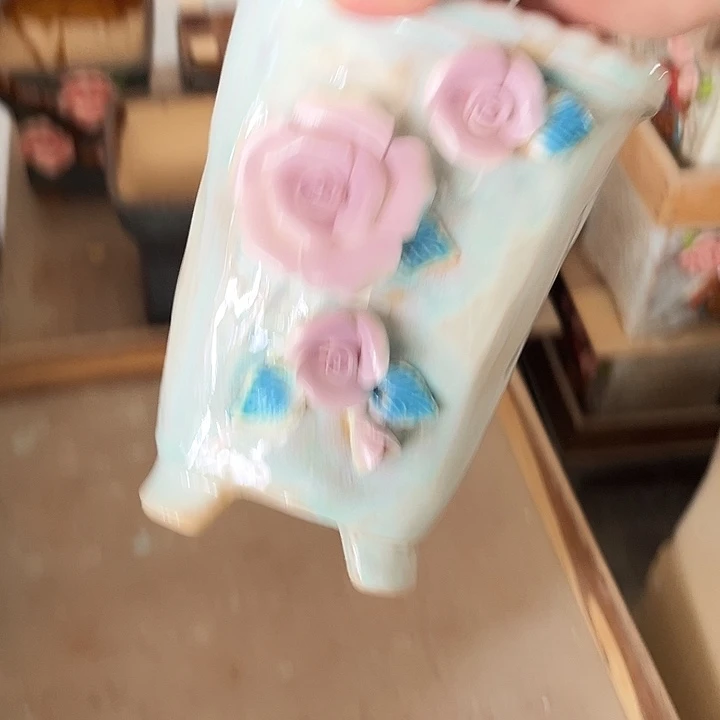 紫砂花盆粗陶材质多肉花盆