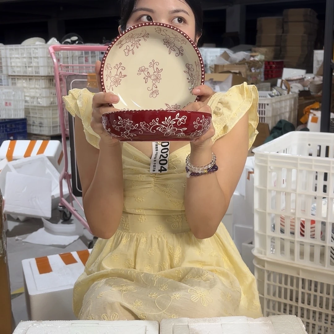 瓷微瑕陶瓷餐具釉下彩