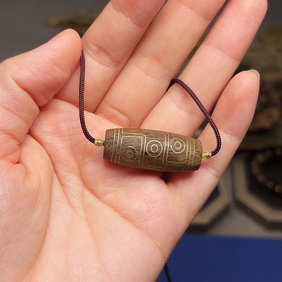 沉香吊坠越南芽庄白棋楠星空料限量款吊坠