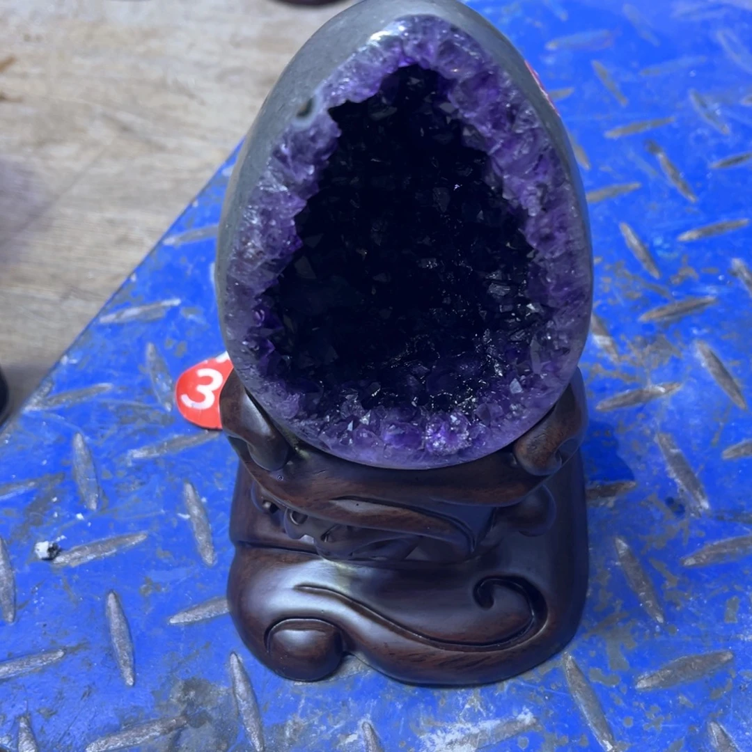 晓***儿未镶嵌大型摆件（非配饰）紫晶晶