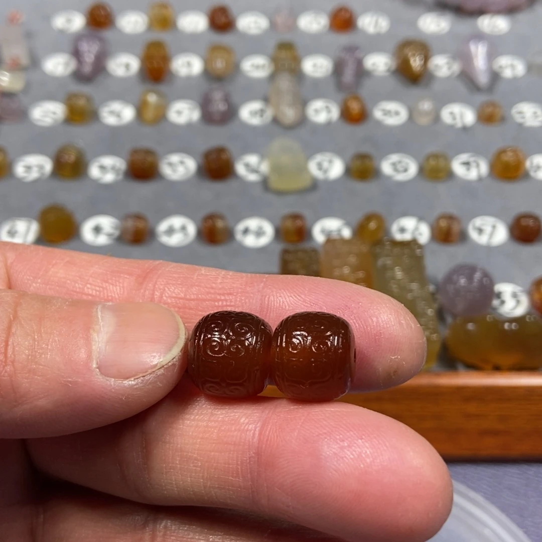 御***衣玛瑙/玉髓合金颈饰珠