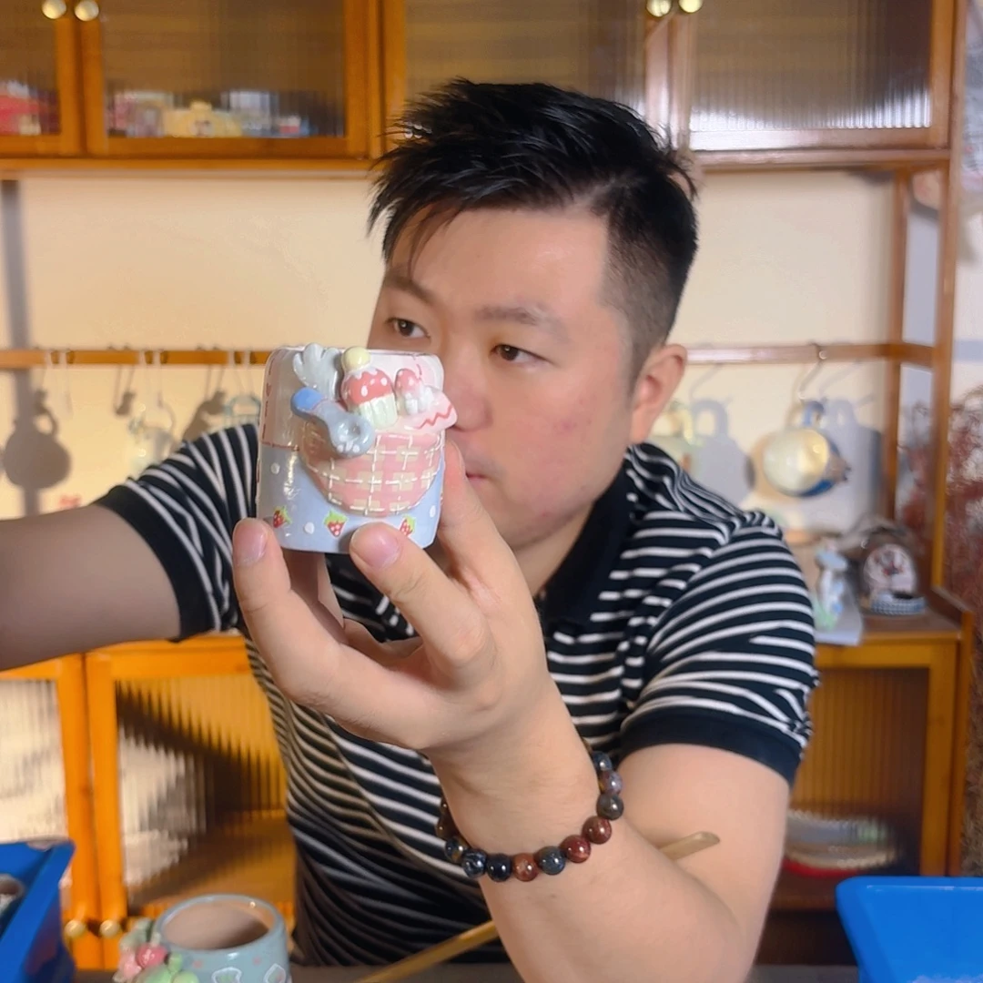 老梧家的手工多肉花盆