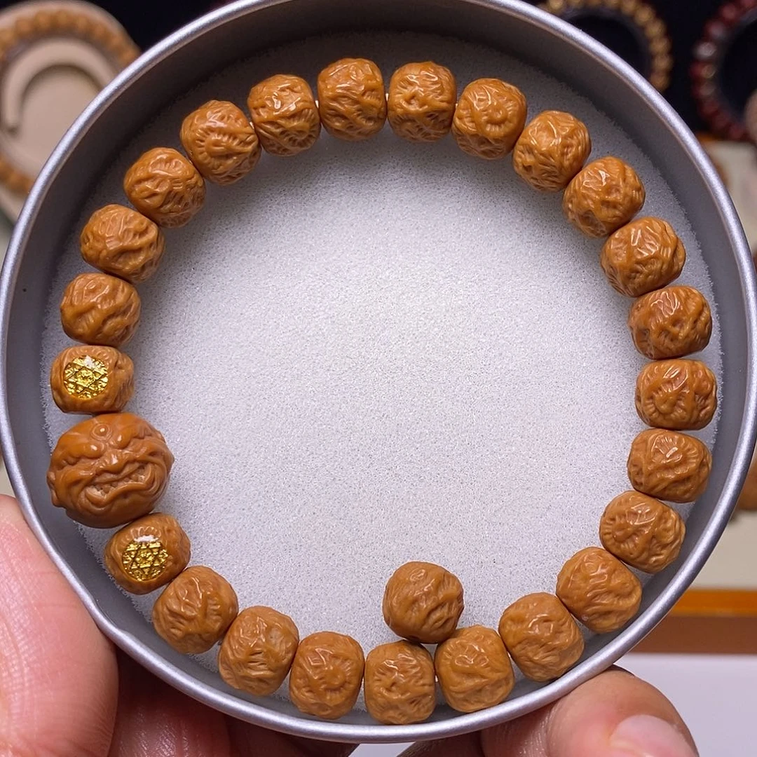 手串猴头核桃恶僧精工观山无相尺寸10左右全品