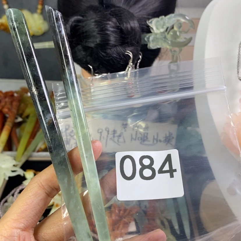 【闪购商品】岫玉发饰未镶嵌?****?发簪