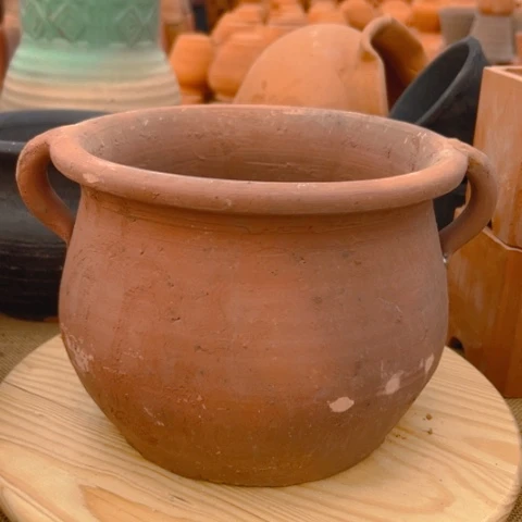 红陶口20高14微瑕