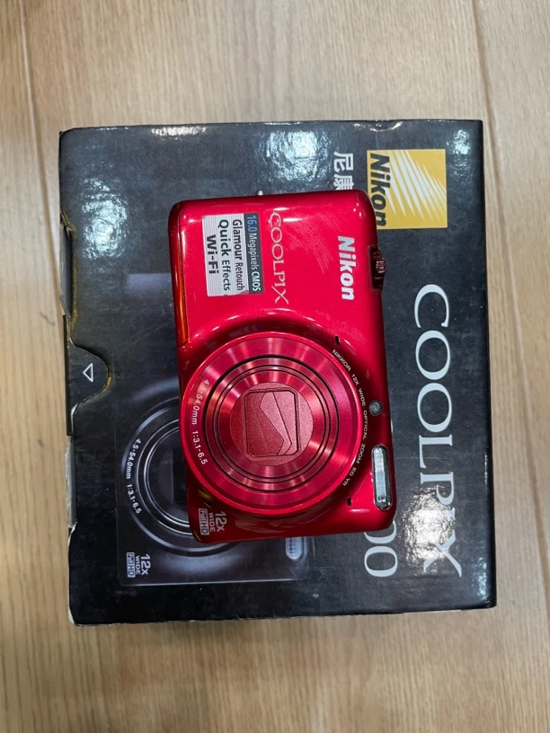99新 Nikon/尼康 S6500 二手商品no退换 中文 带原盒