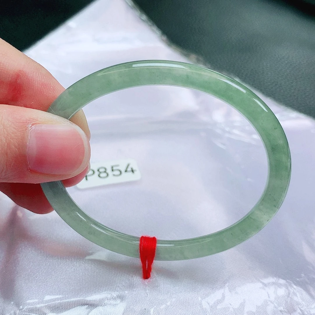 翡翠未镶嵌手镯缅甸天然a货翡翠手镯