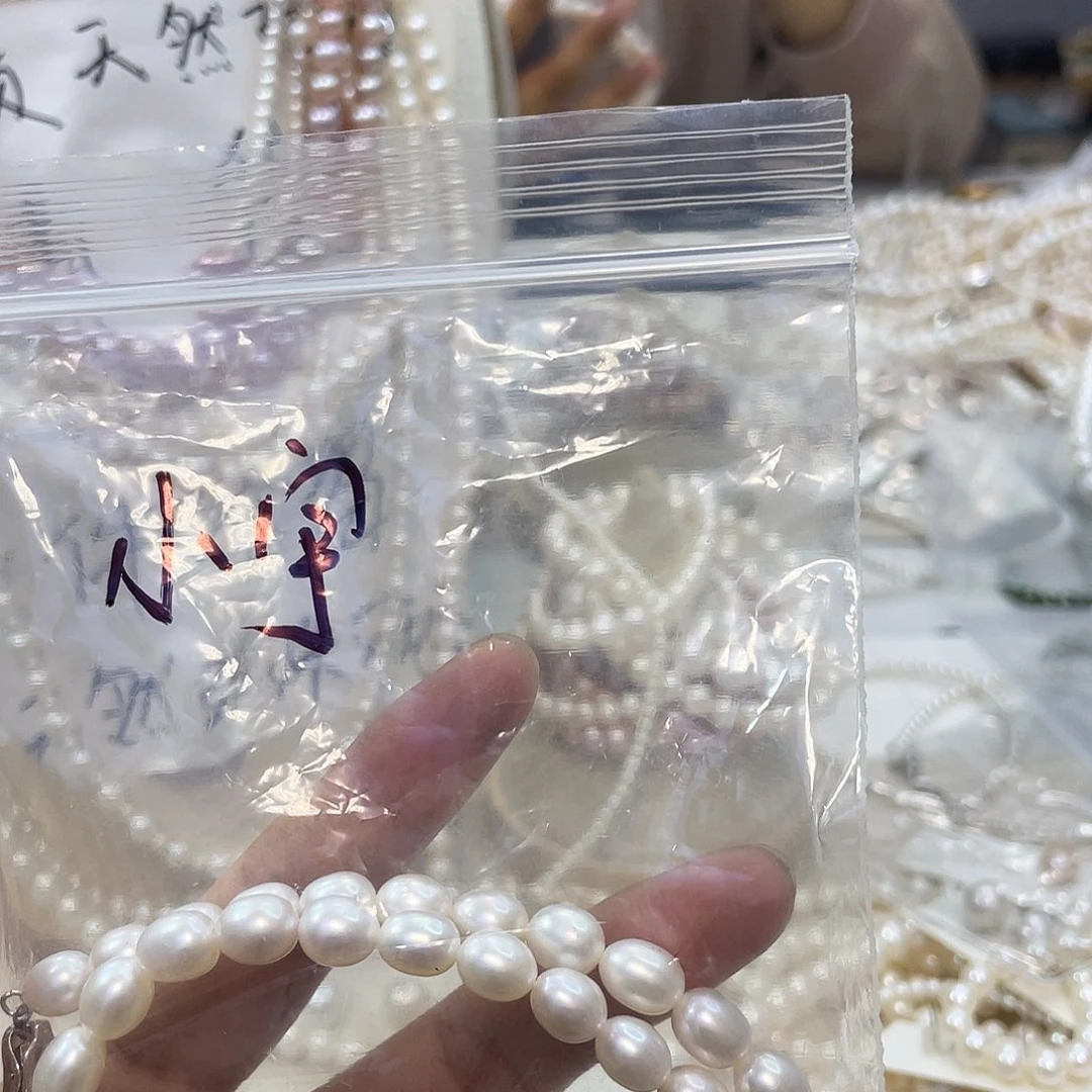 小***宇银S925镶嵌淡水珍珠颈饰