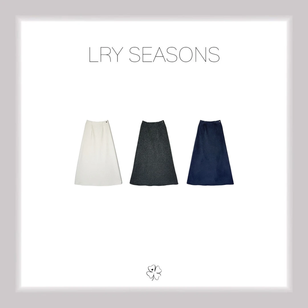 LRY SEASONS |垂坠感显A字半身伞裙25663