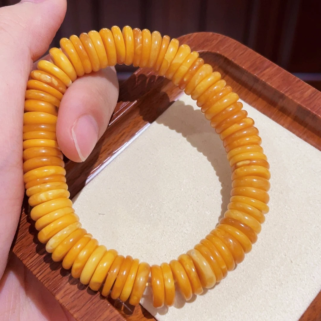 蜜蜡手链未镶嵌手串