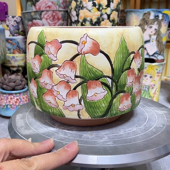 景德镇艺术手绘作品