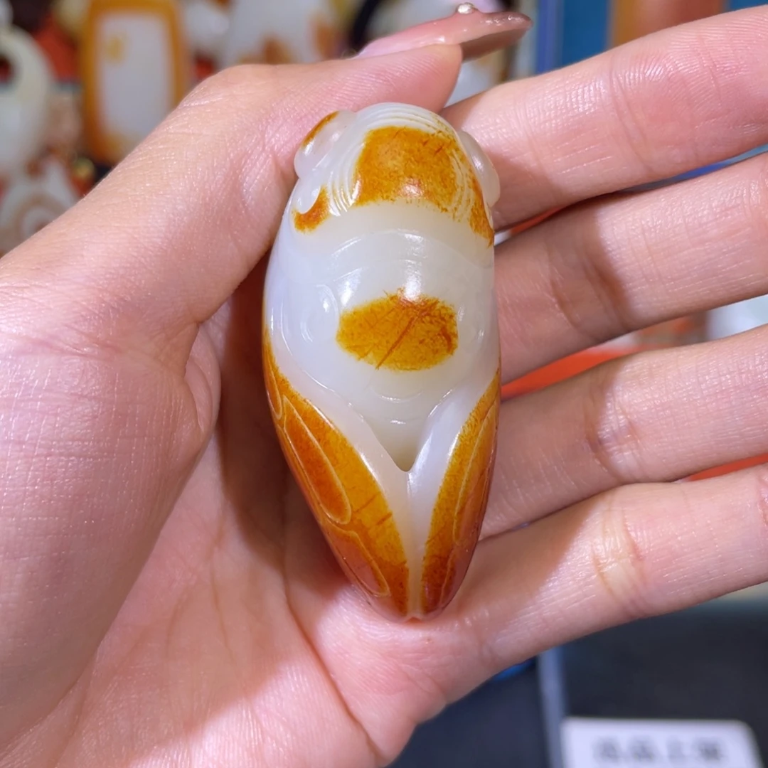 故***城未镶嵌和田玉挂件