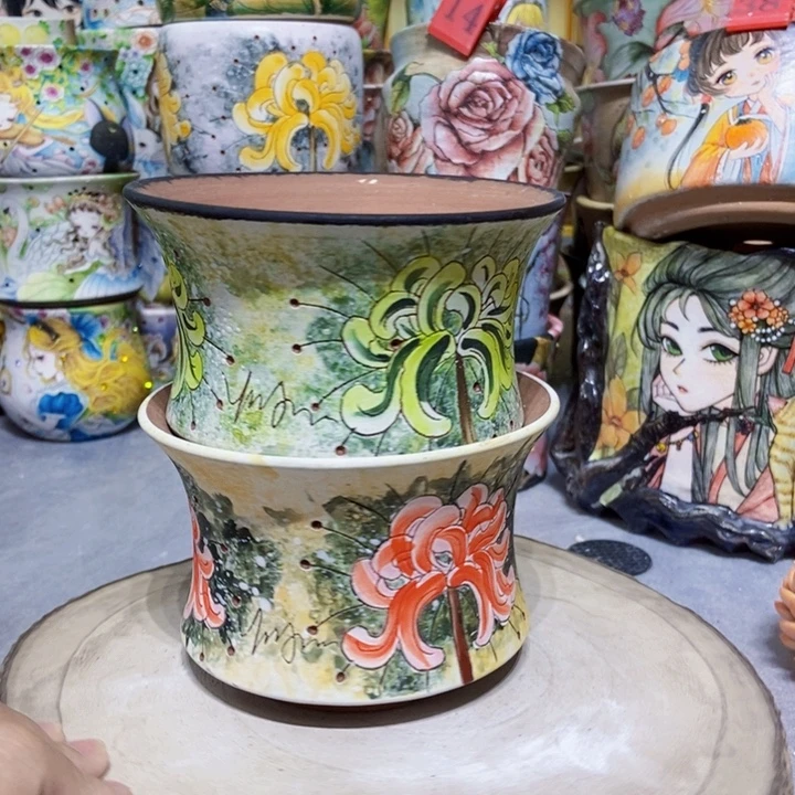 景德镇艺术手绘作品