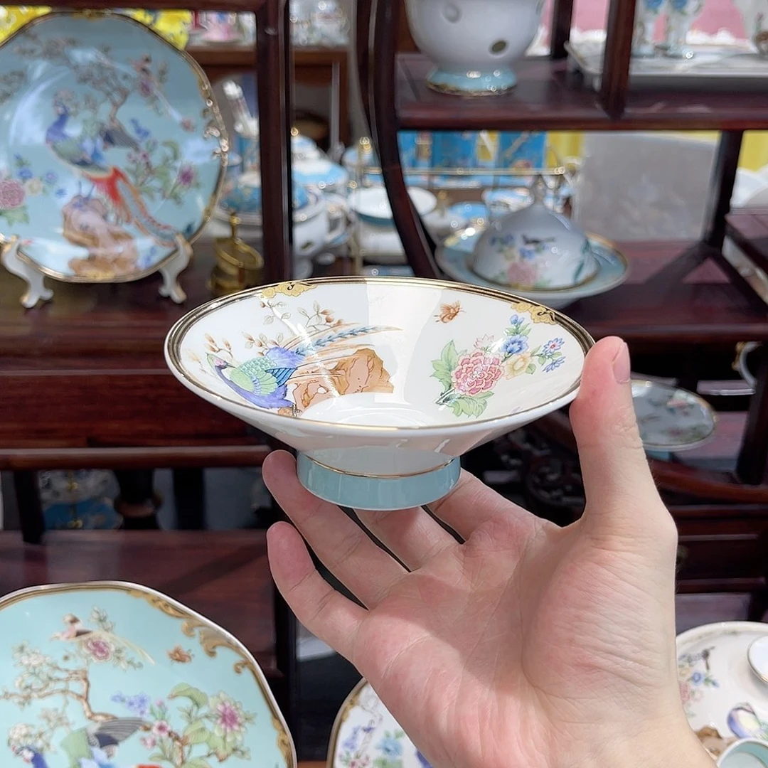 36%以上骨粉骨瓷5英寸斗笠碗