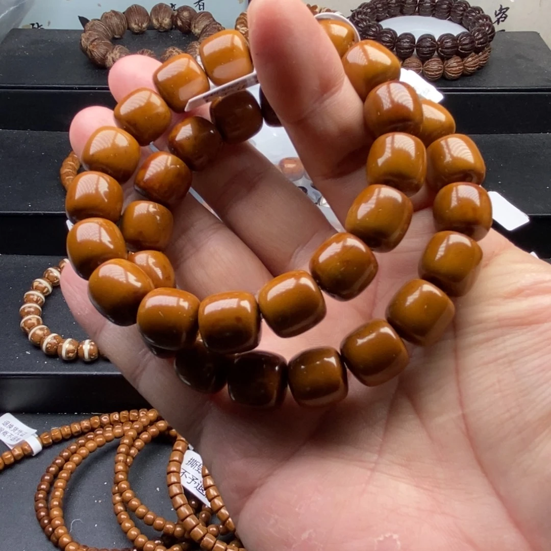 紫金鼠手串13mm天花板黄金甲纯手工