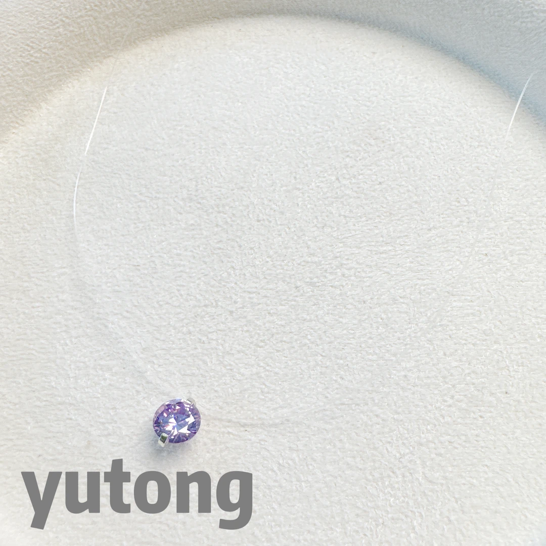 吊坠925银锆石 【雨桐轻奢饰品】设计款项链YT03620