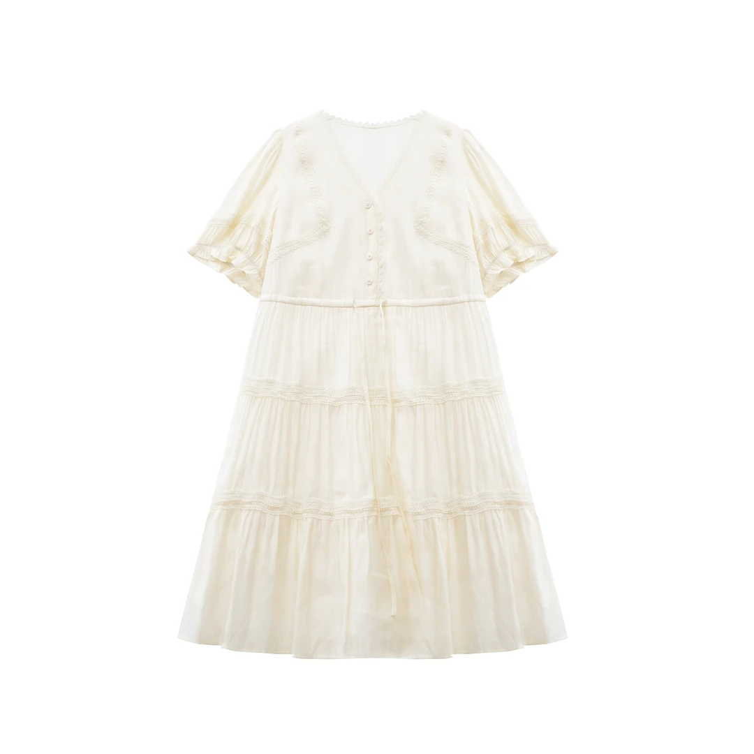 【毛毛专属】法式气质时尚连衣裙 XL7036