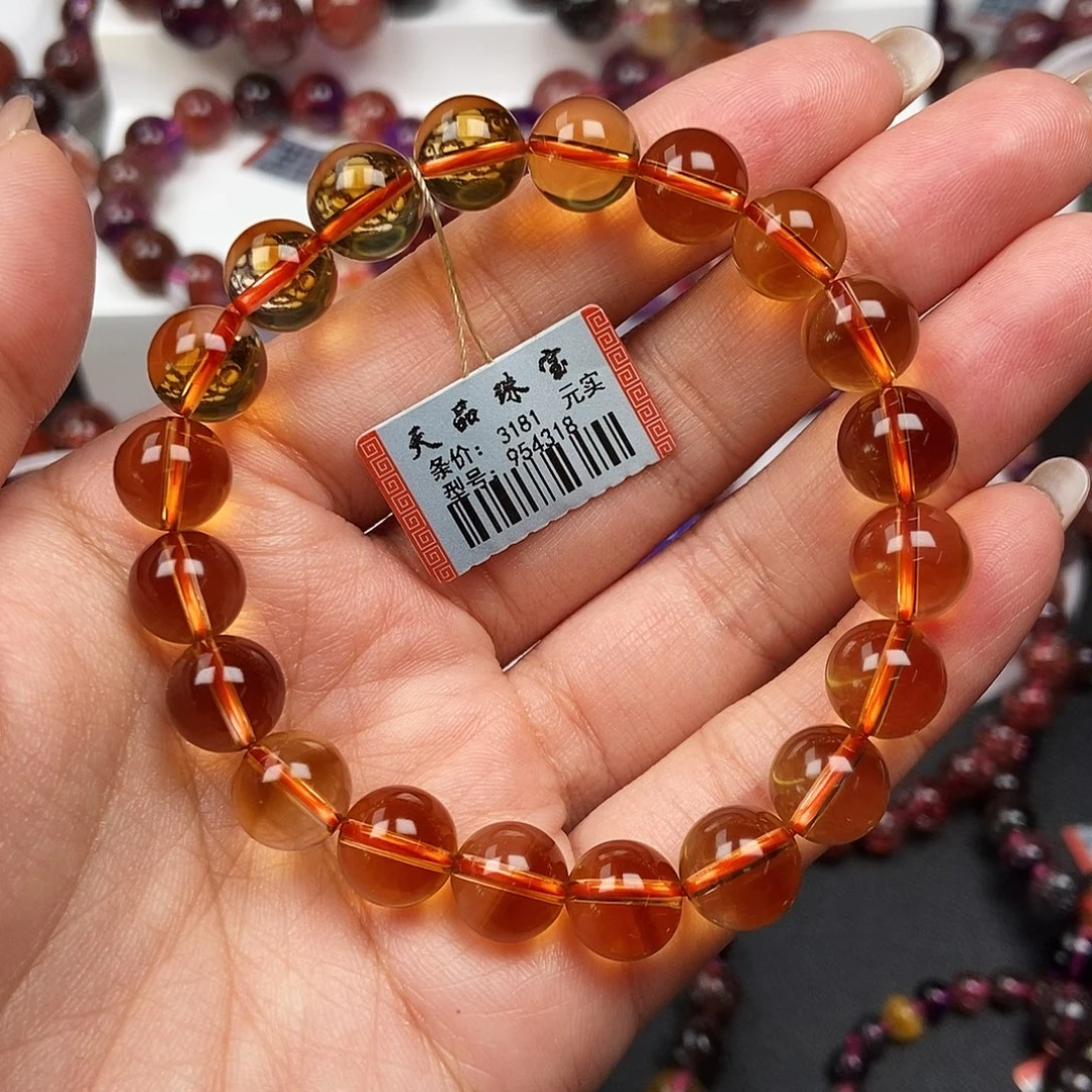 未镶嵌手链水晶黄水晶954318