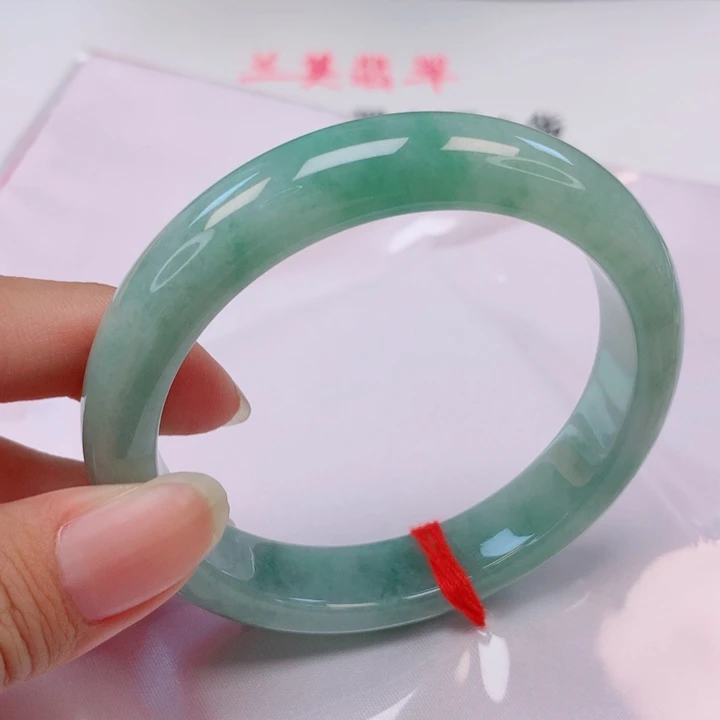 未镶嵌手镯翡翠57圈