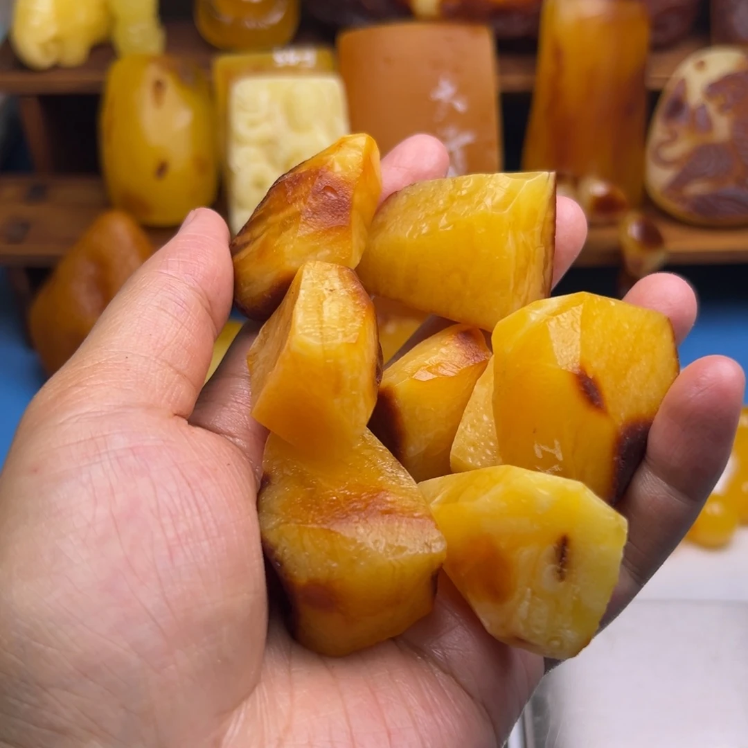 天***尊定制琥珀未镶嵌12345678