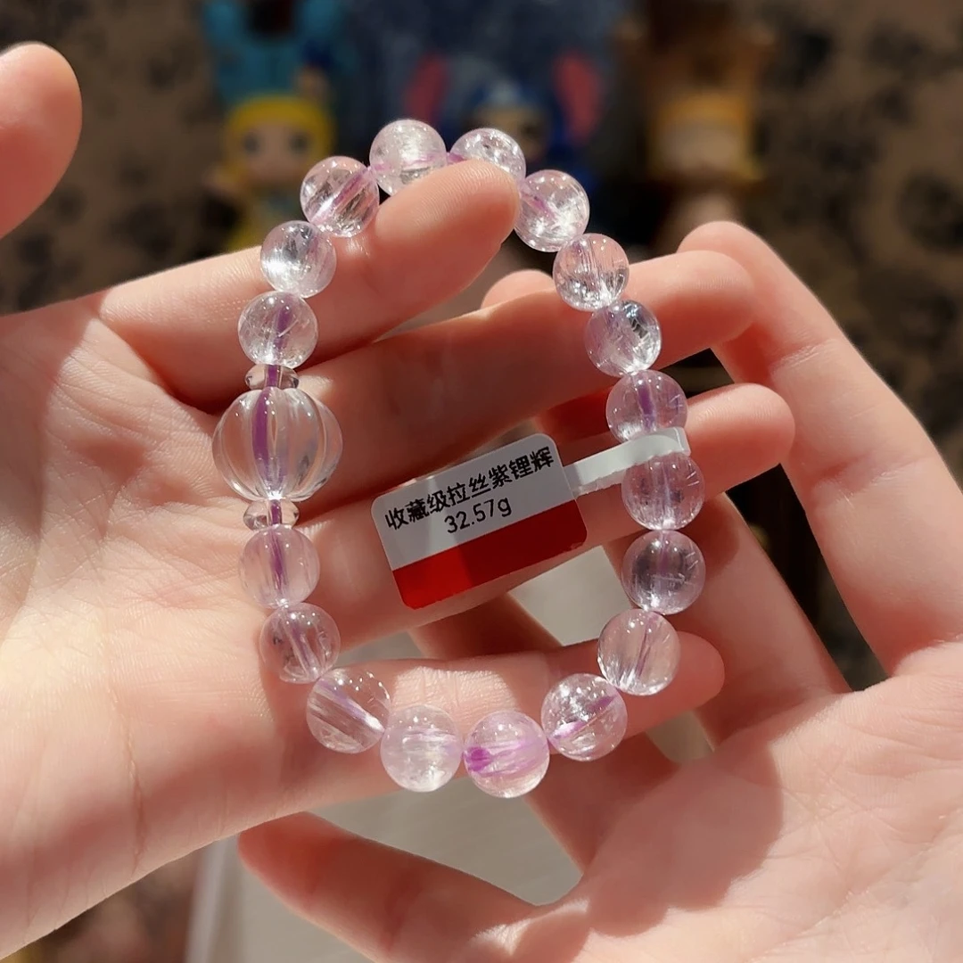 未镶嵌锂辉石手串手串