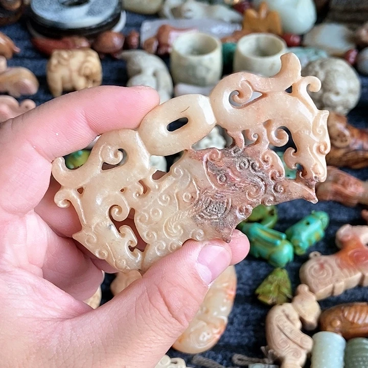 和田玉未镶嵌颈饰151