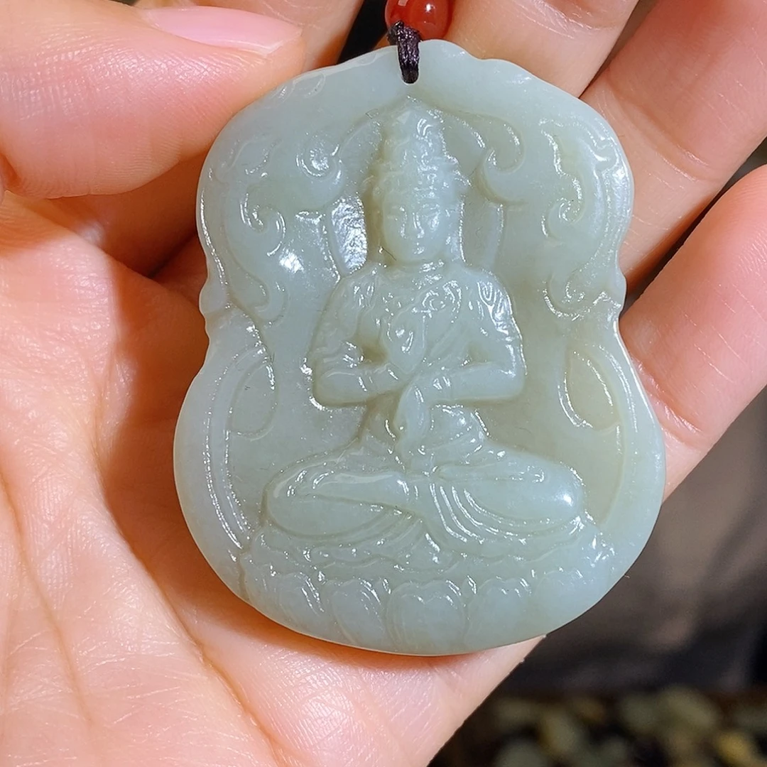 和田玉未镶嵌颈饰和田玉多样性发货拍一发一