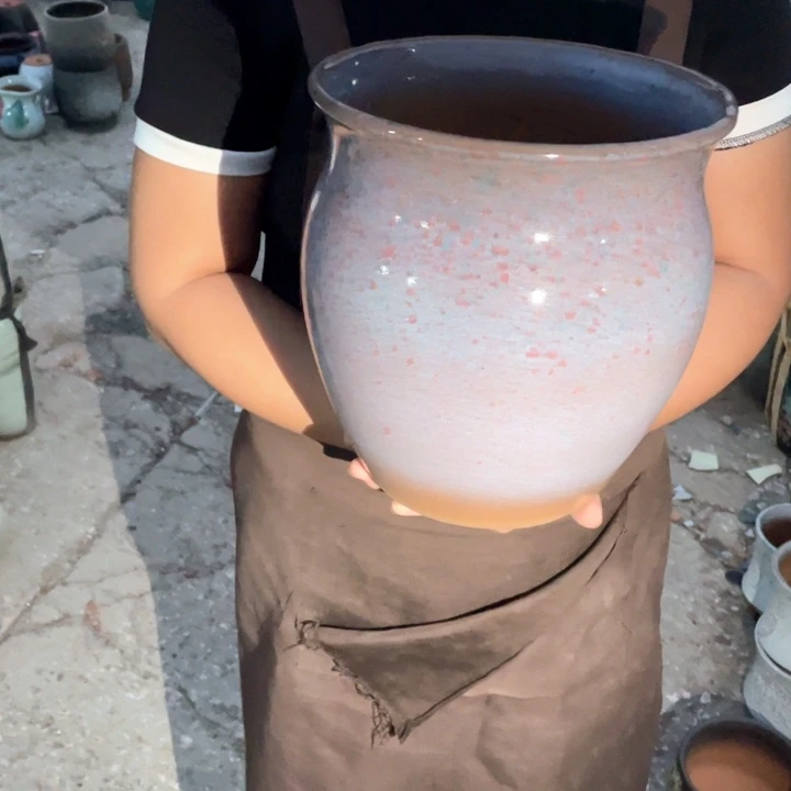 花盆紫砂口21高24正品正品