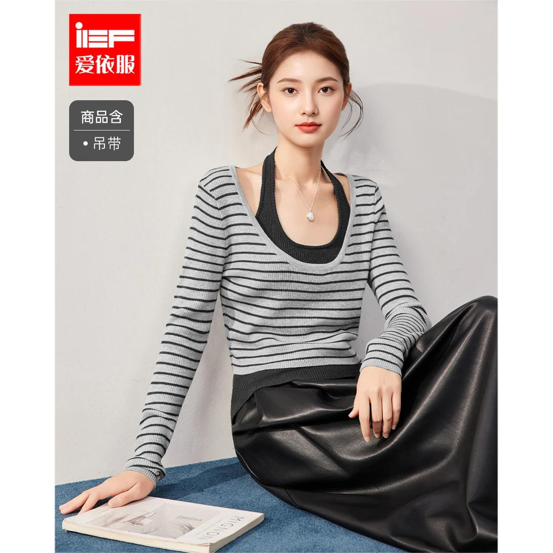 IEF/爱依服2025新款秋季毛织两件套