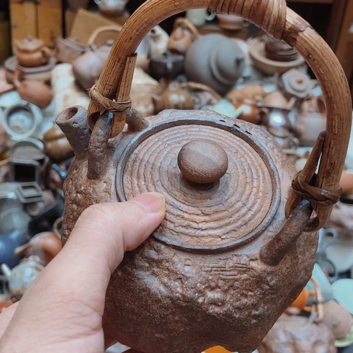 柴烧老岩泥高端茶器