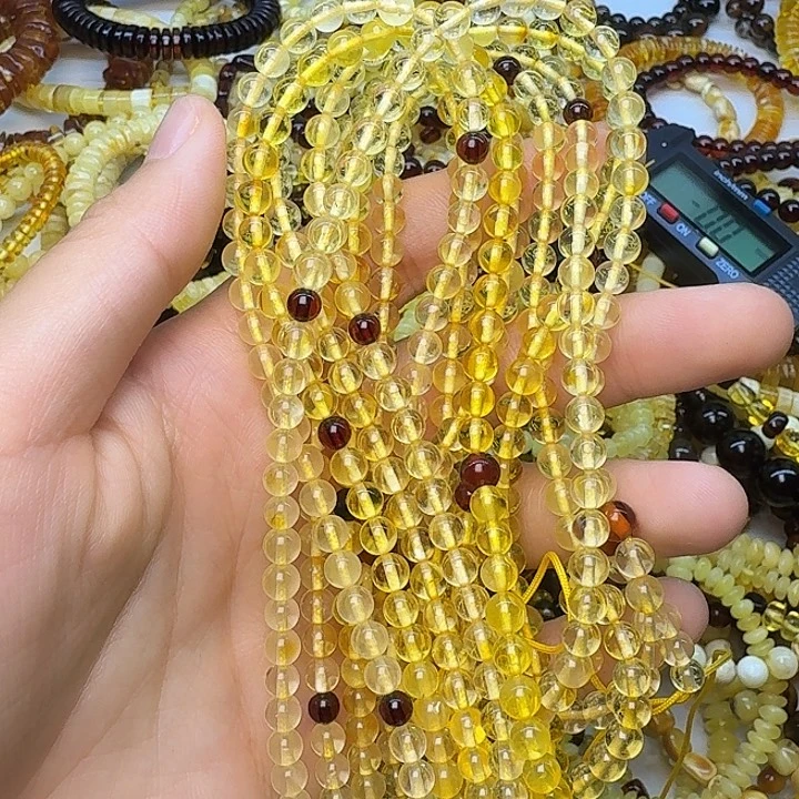 琥珀未镶嵌珠宝奇石