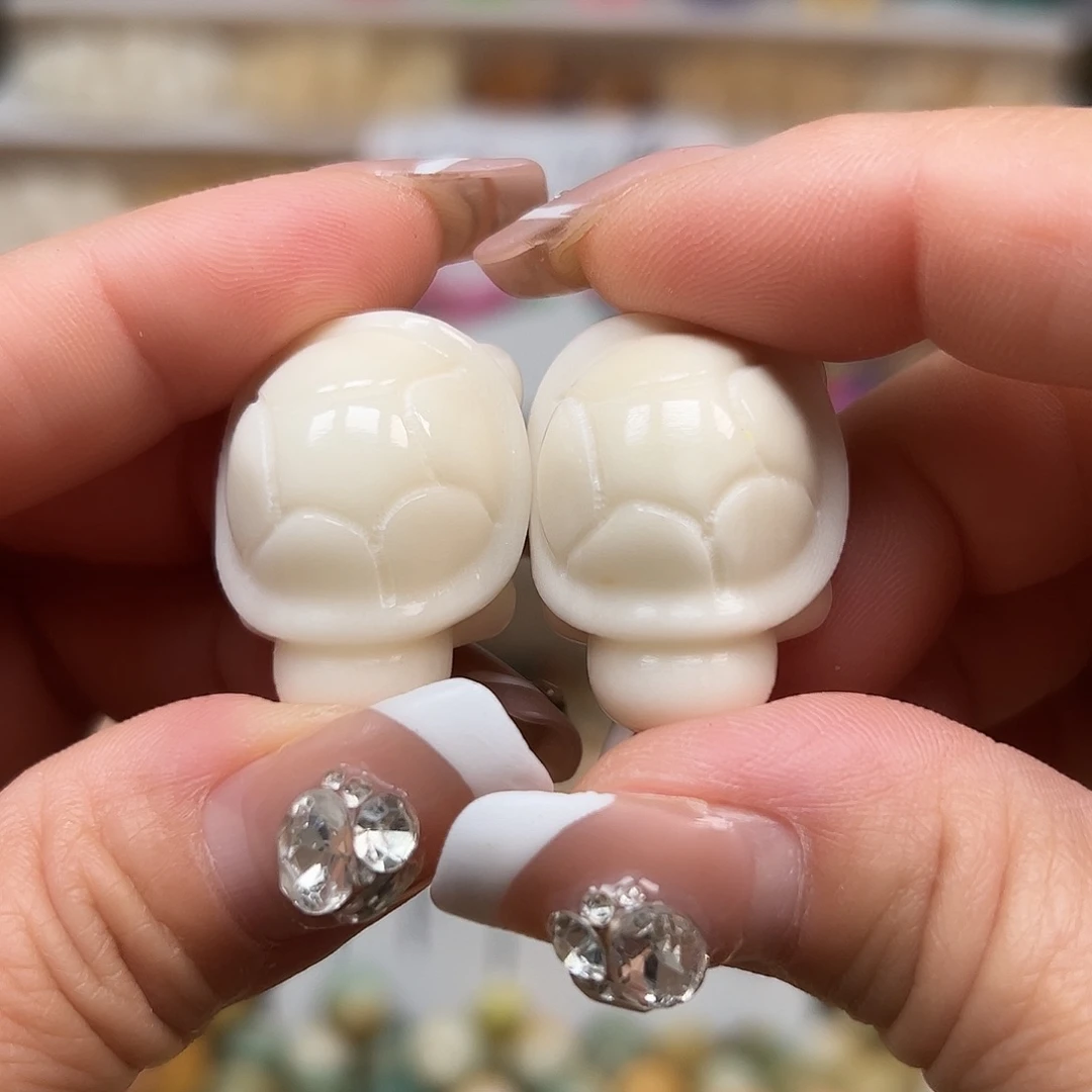 手串菩提根/象牙果通货卡30白色乌龟2颗