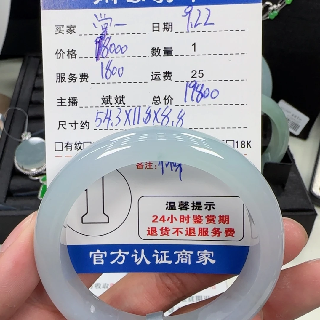 掌****未镶嵌手镯翡翠手镯