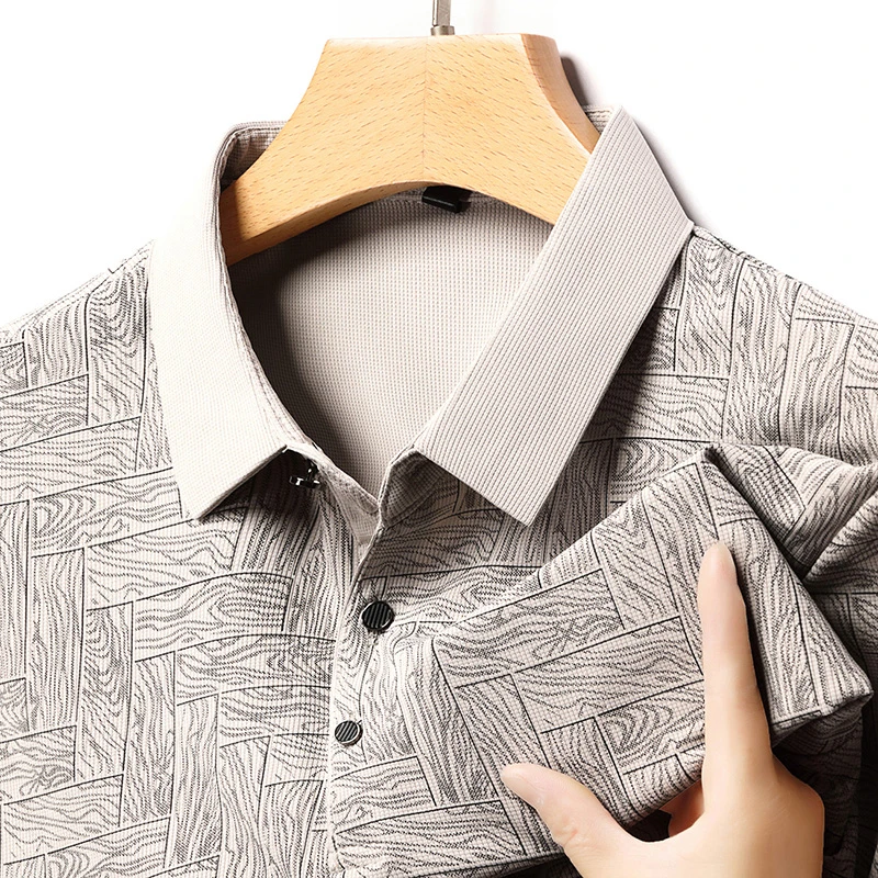 夏季新款男士polo衫商务休闲翻领短袖男时尚百搭上衣男