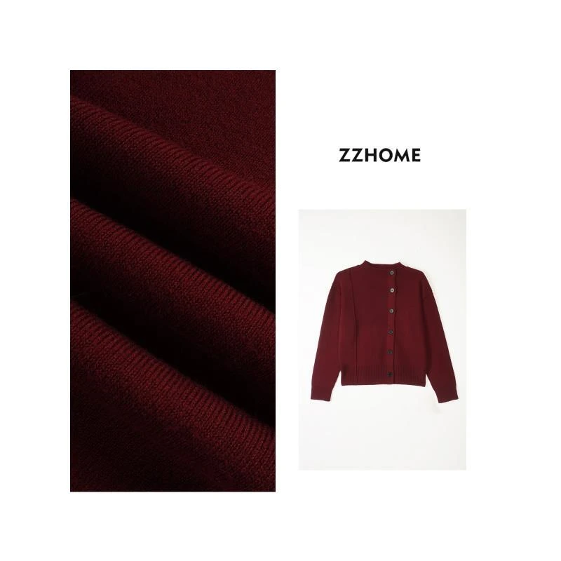 ZOZO HOME ｜织物之美秩序经纬缝骨外露毛衣q172195p