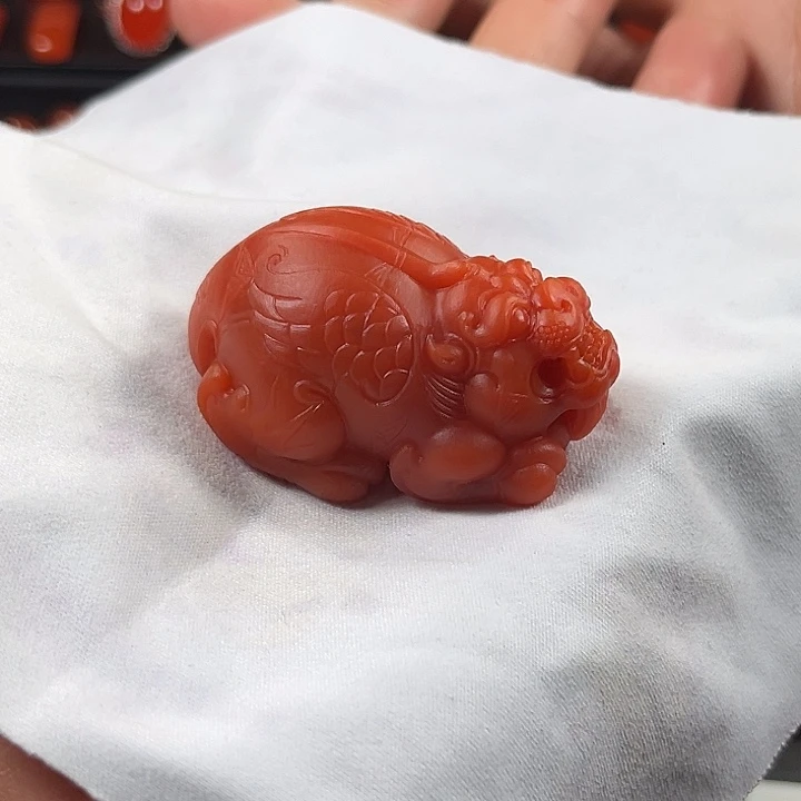 未镶嵌南红玛瑙挂件