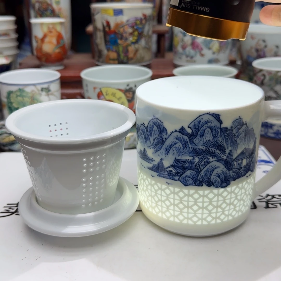 景德镇手工手绘展示