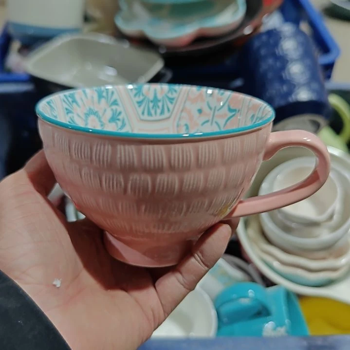 杯陶瓷杯碗盘微瑕疵介意慎拍