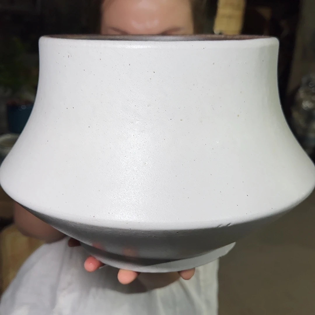 紫砂花盆高20口20