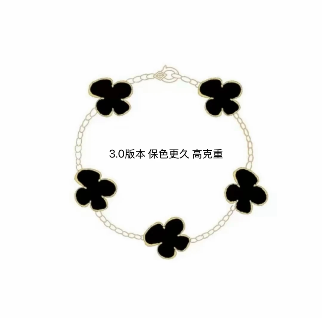 合金手链 合金手链【V金】幸运草手链全系列气质经典百搭