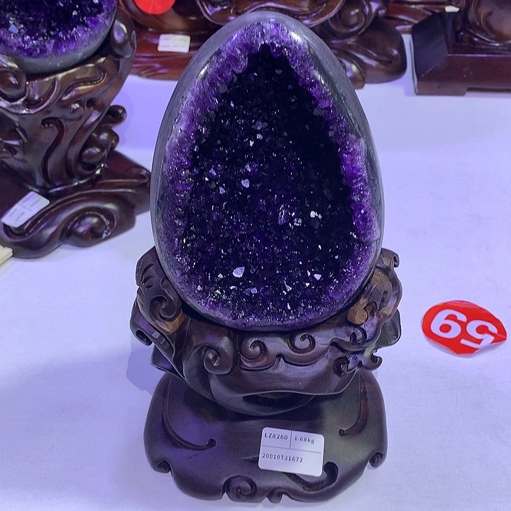 未镶嵌大型摆件（非配饰）紫晶