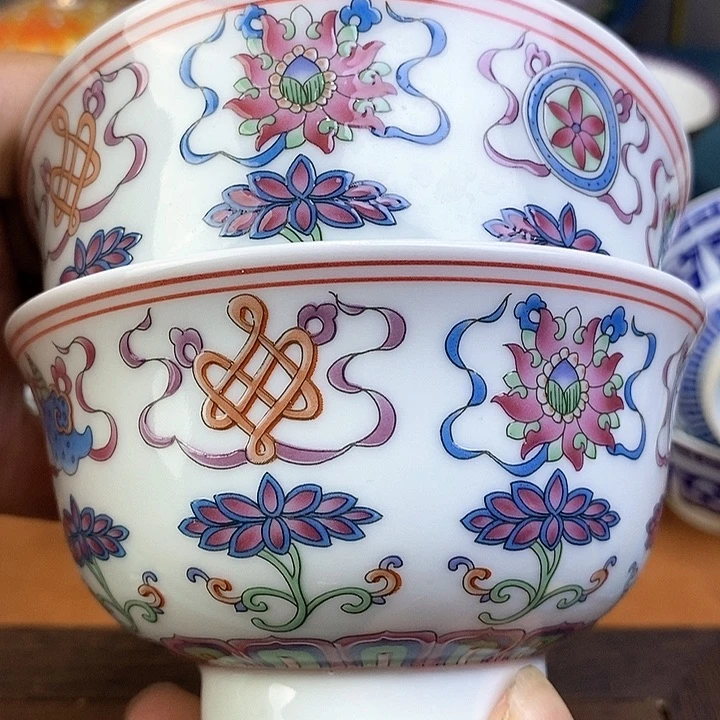 景德镇陶瓷藏式茶碗