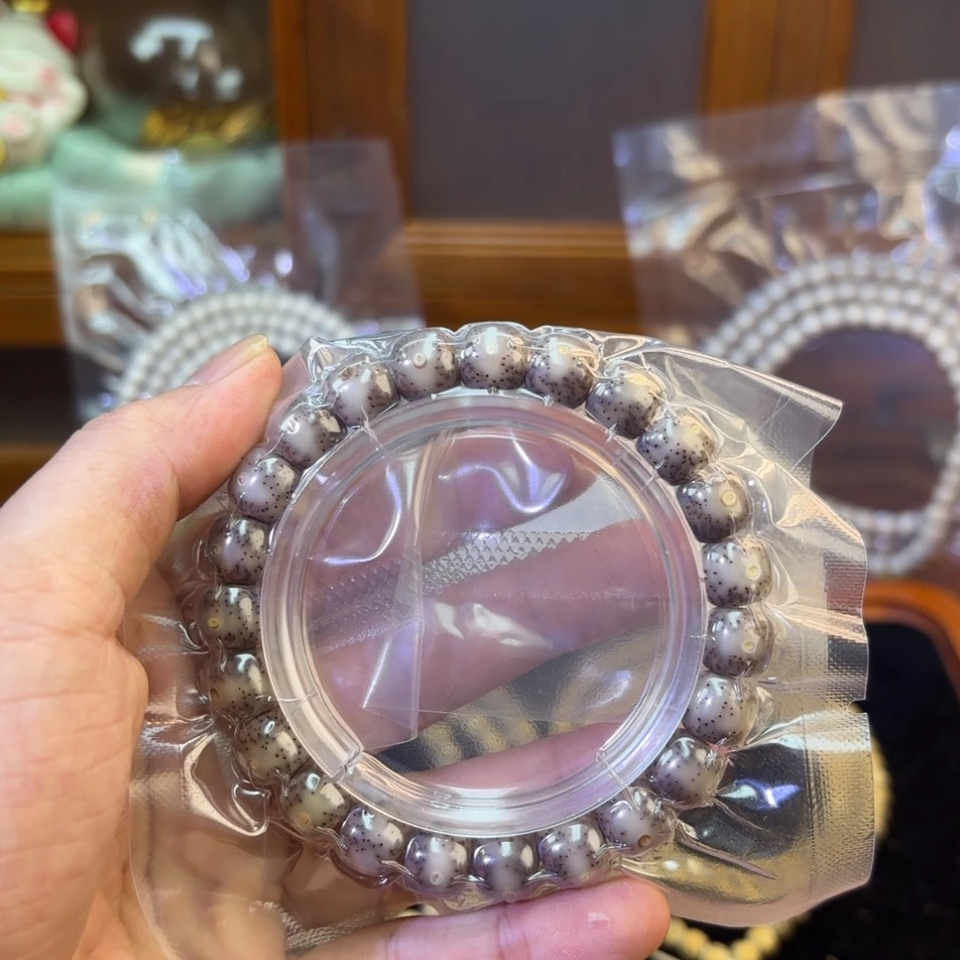 手串星月菩提粉冰毕业货10✖️9双留白