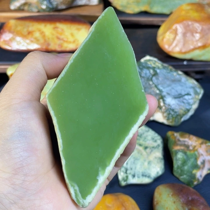 董***情未镶嵌手链和田玉