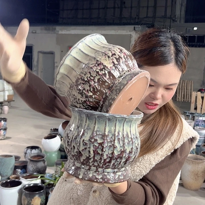 正品口18高19花盆