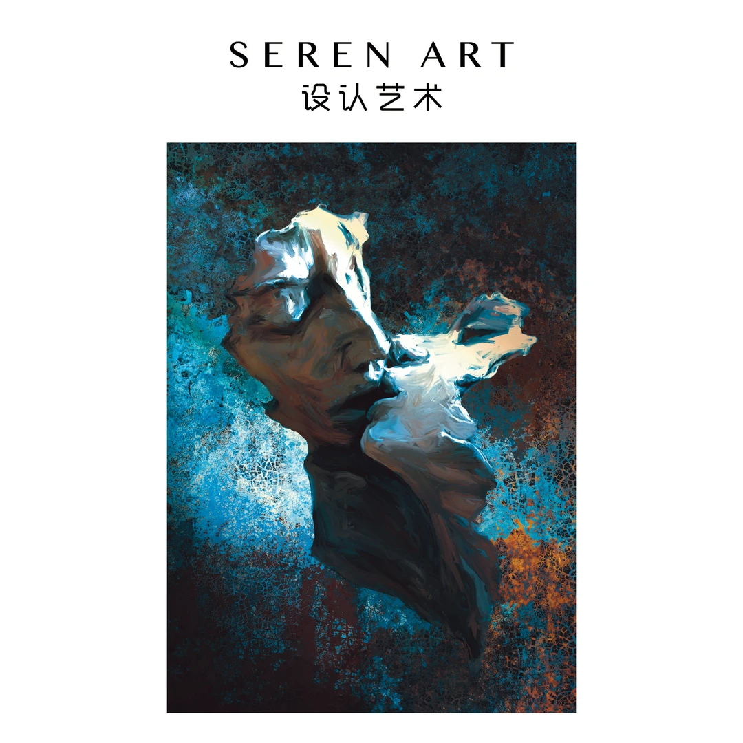 SEREN ART/设认艺术《永恒之吻》500片小众艺术原创拼图情侣礼物
