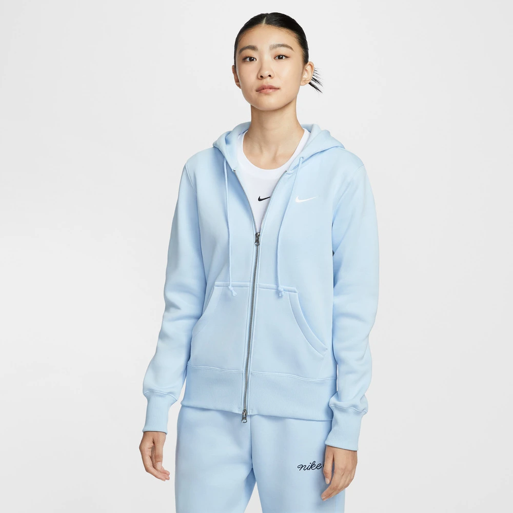NIKE耐克2025新女子时尚运动服PHNX FLC STD加绒连帽衫HJ0996-441